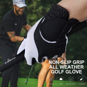 Gants de golf en cuir PU Cabretta à logo personnalisé, aimantés, pour usage extérieur – Vente chaude - Product Image 5