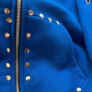 Sudadera con capucha oversize de felpa francesa con hombros caídos y media cremallera, estilo streetwear, para gimnasio, personalizada OEM ODM para hombre - Product Image 6