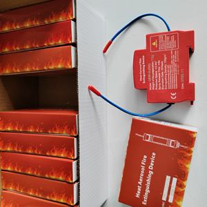 อุปกรณ์ดับเพลิงอัตโนมัติแบบติดราง DIN ชนิดพลาสติกชนิดสเปรย์  ได้รับการรับรองมาตรฐาน EN 3/EN 1866 รับประกัน 10 ปี - Product Image 6