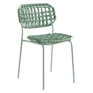 Chaise longue d'extérieur et d'intérieur avec structure métallique pour jardin de luxe, maison, balcon et hôtels - Product Image 1