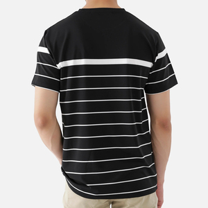 เสื้อยืดแขนสั้นผ้าฝ้าย 100% ระบายอากาศดี ใส่สบายสำหรับฤดูร้อน ขายดีที่สุดสำหรับผู้ชาย แฟชั่นใหม่ น้ำหนักเบา ผลิตในปากีสถาน - Product Image 3