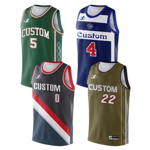 Camiseta de Baloncesto Personalizada Sublimada, Unisex, para Adultos, Transpirable, de Poliéster, sin Mangas, Cuello Redondo, para Todas las Temporadas, Ropa Deportiva - Product Image 5