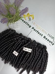 Pixie cambodge de qualité supérieure, cheveux frisés 100% humains - Product Image 2