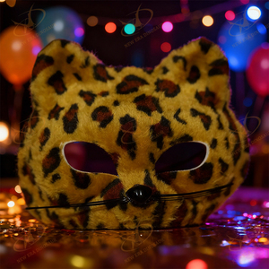 Custom Adult Halloween <strong>Tiger</strong> EVA <strong>Mask</strong> 1-Color Print for Role Play Costumes - Product Image 3