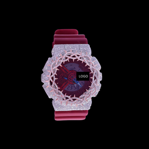 Reloj de Pulsera de Lujo con Diamantes de Moissanita de Alta Calidad 2026, Totalmente Cubierto de Piedras, Disponible con Calidad y Precio de Exportación - Product Image 1