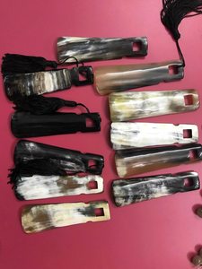 Cuernos de Búfalo Auténticos de la Mejor Calidad, Hechos a Mano, Ecológicos, Cortos y Largos, de Aspecto Natural para Calzarse Zapatos, Tamaños Personalizados, Mejor Precio - Product Image 3
