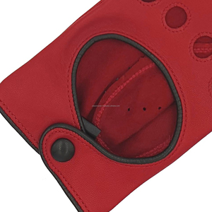 Women Leather Driving Gloves Fashion Designer Touchscreen Breathable Soft Leather Gloves At Factory Price - Product Image 2