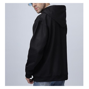 Sweat à capuche zippé pour homme de qualité supérieure, 100% coton, hiver, impression personnalisée OEM/ODM, MOQ, livraison rapide, service mondial - Product Image 2