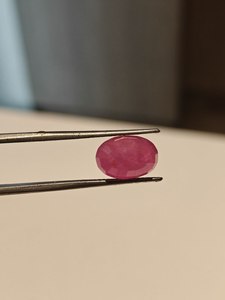 อัญมณีทรงหลวมรูปวงรีทับทิมสีแดง6 CT สำหรับต่างหูแหวนและจี้ในราคาที่ดีที่สุด - Product Image 2