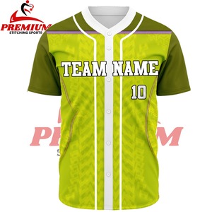 Maillot de baseball personnalisé tendance, sublimation, tissu léger et doux, coupe confortable, respirant - Product Image 5