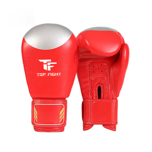 ถุงมือชกมวยหนังแท้ 100% ถุงมือคิกบ็อกซิ่งมืออาชีพ ถุงมือฝึกซ้อม Winning - Product Image 1