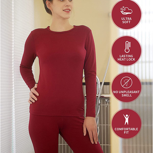 Pijama de poliéster de secado rápido para mujer, el más vendido, para venta al por mayor y uso diario personalizado - Product Image 2