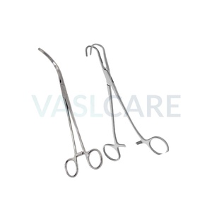 Juego de endarterectomía carótida, 18 Uds., instrumentos quirúrgicos básicos de cirugía vascular para venas del cuello y arterias cardiovasculares - Product Image 4