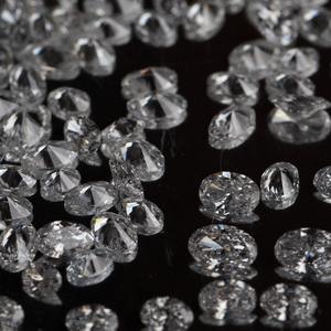 Diamant de laboratoire de qualité supérieure, taille ovale, 0,05-0,50 carat, couleur DEF, clarté VVS VS, excellente taille, diamant synthétique non monté pour bijoux - Product Image 1