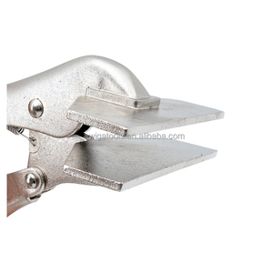 8GR HRC62 Hardened Adjustable Flat Jaw Locking Pliers CR-MO 75mm Sheet Metal Assembly DIY Industrial Grade - Product Image 2
