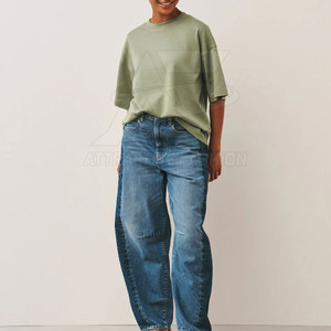 Diseña Tu Propia Camiseta Holgada Ligera para Mujer, Camiseta Holgada de Primera Calidad para Mujer, Diseño Cómodo y Holgado - Product Image 4