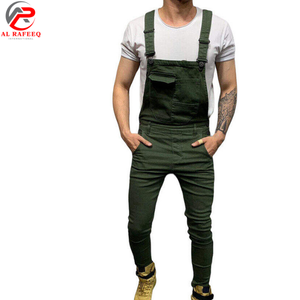 <b>Work</b> Wear Dungarees <b>Mens</b> Overalls Denim <b>Jeans</b> Heavy Duty Performance Casual Dungarees Trousers Unisex - Product Image 5