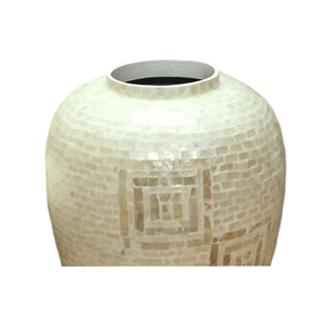 แจกันโมเสคเปลือกหอยมุกพรีเมียม ตกแต่งศูนย์กลางล็อบบี้โรงแรมหรู - Product Image 2