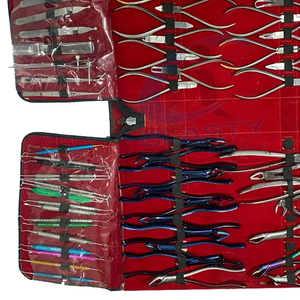 Kit d'instruments dentaires électriques CLASTY INSTRUMENTS de qualité supérieure, comprenant des pinces, des détartreurs, des sondes et des outils d'extraction - Product Image 4