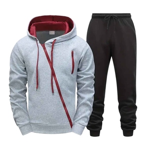 Survêtement unisexe en polaire coupe-vent respirant et écologique pour l'hiver, options de logo personnalisé, poches latérales, coupe régulière longueur entière - Product Image 1