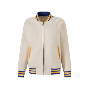 SGRho Neutral Fleece Varsity <b>Jacket</b> Women Premium Chenille <b>Patches</b> Embroidery Greek Sorority University Style Varsity <b>Jacket</b> - Product Image 1