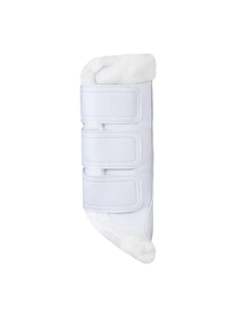 Bottes de protection pour chevaux de haute qualité, fabriquées sur mesure au Pakistan, avec rembourrage absorbant les chocs et protection complète des tendons et des articulations. - Product Image 2