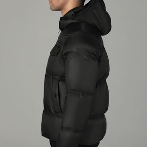 New Men's Shiny Down Puffer Jacket Winter Windproof Warm Luxury Outdoor Black <b>Bubble</b> Jacket Fashion Quilted <b>Coat</b> - Product Image 5