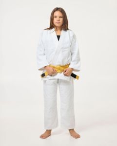 Uniformes de BJJ para Niños al por Mayor, Uniforme de BJJ Ligero, Tela 100% Algodón, Uniforme de BJJ para Niñas - Product Image 1