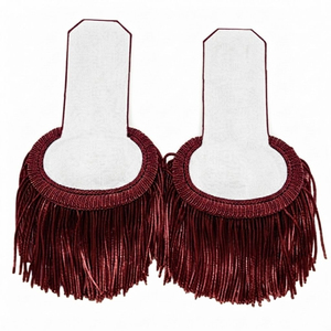 Epaulettes con Flecos para Uniformes Ceremoniales, Epaulettes de Hombro para Uniformes Formales Meticulosamente Elaborados, Hombreras - Product Image 4