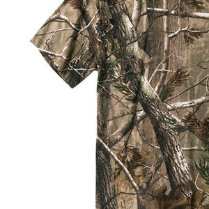 Chemise de chasse camouflage personnalisée OEM pour homme adulte, manches longues, respirante, en polyester, impression sérigraphique, saison estivale - Product Image 4