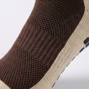 Chaussettes de football mi-mollet pour hommes MQ001, anti-transpiration, semelle éponge, respirantes, durables, couleur personnalisable, paires - Product Image 5