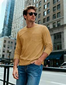 เสื้อเชิ้ตแขนยาวสำหรับตกปลาสำหรับผู้ชาย UPF 50+ ป้องกันแสงแดด UV เสื้อโมดอล ระบายความชื้น - Product Image 3