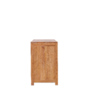 Meuble TV au design minimaliste avec cadre en teck et deux portes pour l'ameublement et la décoration du salon - Product Image 5