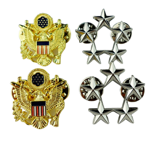 Insignias de Servicio, Pin para Uniforme, Recuerdo 3D de EE. UU. Trabajos de Bordado Artesanal Personalizados de Metal, Estilo Folk - Product Image 5