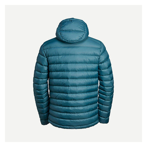 Latest High Street Design Men's Winter Puffer Jacket Plus Size Long Sleeves Heated Standing Collar Canvas <b>Fabric</b> - Product Image 5