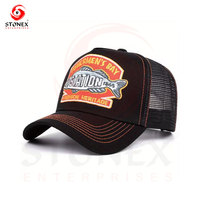 Gorra Trucker Deportiva Personalizada de Alta Calidad con Letras Bordadas en 3D, 100% Algodón, Lona, Hebilla Metálica, Unisex, para Exteriores