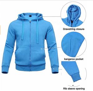 ชุดวอร์มเข้ารูปแบบกำหนดเองสำหรับผู้ชายชุดวอร์มเข้ารูปแบบมีฮู้ดผ้าคอตตอน100% ซักได้สำหรับฤดูหนาว - Product Image 4