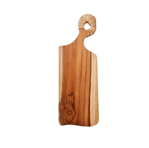 Planche à fromage en bois, couleur marron, accessoires de cuisine, planche à découper tendance en bois - Product Image 6