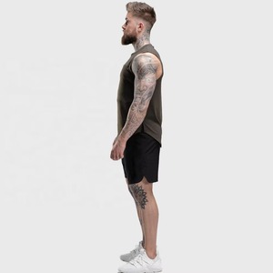 Débardeurs de sport vintage sans manches à compression pour hommes, vêtements d'entraînement personnalisés, respirants, décontractés, pour le fitness et les activités sportives, 100% coton, vente en gros - Product Image 6