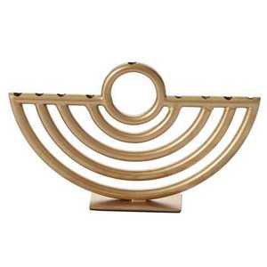 Ménorah de style moulé pour la Hanouka, utilisation en synagoge, temple, maison, villa, éclairage de table et décoration - Product Image 2