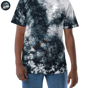 Camiseta Tie Dye Personalizada para Hombre con Logotipo Personalizado, Impresión por Sublimación, Directo de Fábrica OEM, Camisetas Tie Dye Casuales de Verano - Product Image 3
