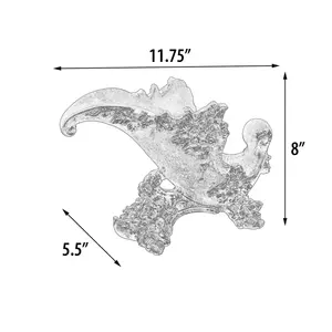 Support décoratif pour bouteilles en métal de style farmhouse, pour les fêtes, support à bouteilles de bar luxueux fait à la main pour les hôtels, Zahid Exports - Product Image 1