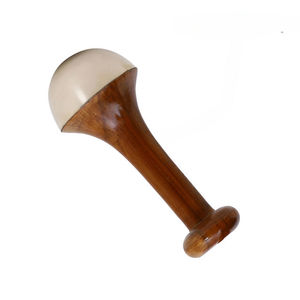 Varitas de masaje Kansa para rostro y cuerpo, de doble cara, con mango de madera de Acacia, Mango, Madera de Rosa y muchas otras especies de madera. - Product Image 1