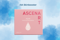 Sérum Gel Acide Hyaluronique Ascenart Aqua HA Corée du Sud pour le Visage – Hydratation Profonde et Raffermissement de la Peau – Boîte de 10 x 2,5 ml