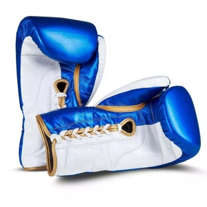 Guantes de Boxeo Personalizados de Diseño OEM, Duraderos, de Cuero, Impermeables, para Entrenamiento y Sparring para Adultos, Guantes de Boxeo Personalizados AI-BG-115 - Product Image 4