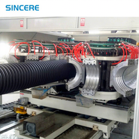 Línea de Producción de Tubería Corrugada de Doble Pared de Alta Velocidad PP/PE/PVC