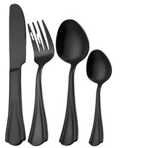 Ensemble de couverts en acier inoxydable de qualité supérieure avec poignée en métal Couverts plaqués or Couverts parfaits pour ustensiles de cuisine Restaurant Salle à manger - Product Image 6