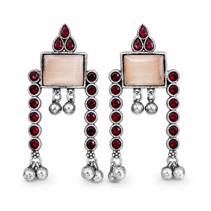 Trusted Supplier <b>Oxidized</b> Silver-Plated Dangle Earrings Zircon Classic Anchor Design Women's Party Jewelry Wholesale Bulk - Product Image 1