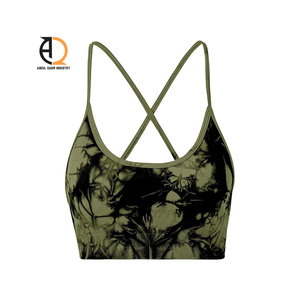 Soutien-gorge de sport pour femme avec coussinets, idéal pour la gym, le fitness et le yoga - Product Image 2