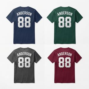 เสื้อยืดออกแบบเองสำหรับออกกำลังกาย วิ่ง และฝึกซ้อม ผลิตจากโพลีเอสเตอร์น้ำหนักเบา - Product Image 3